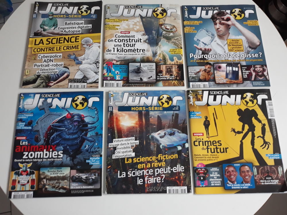 Revues Science et Vie Junior 2 Saint-Max (54)