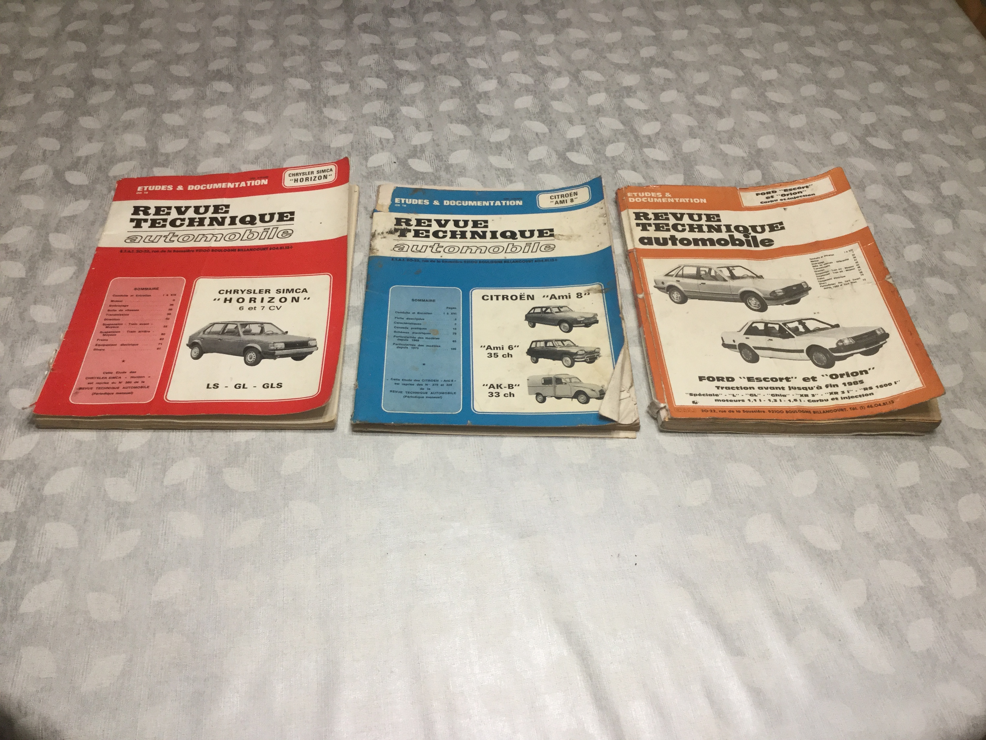 Revues Techniques (lot de 3) 15 Toulouse (31)