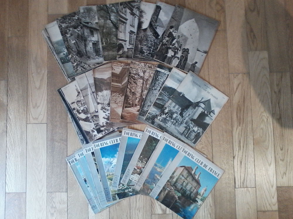 Lot De 52 Revues  Touring Club De France  120 Lombron (72)