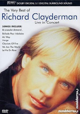 RICHARD CLAYDERMAN    LIVE IN CONCERT 17 Le Blanc-Mesnil (93)