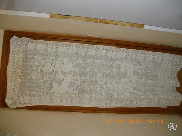 RIDEAU EN COTON - FAIT MAIN 15 Perros-Guirec (22)