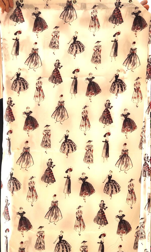 Rideau de douche avec jolies motifs 14 Marseille 13 (13)