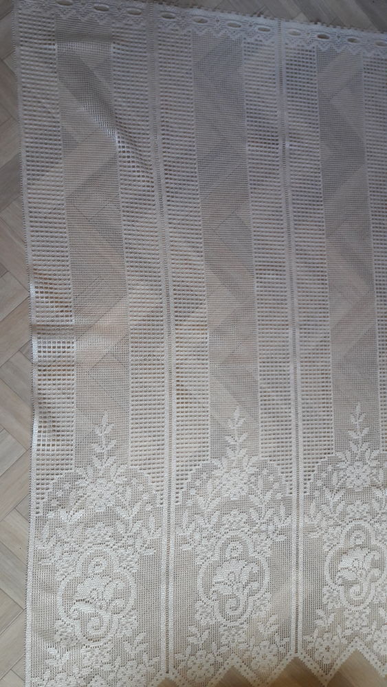 Rideau �cru type macram� 8 Le Theil-de-Bretagne (35)