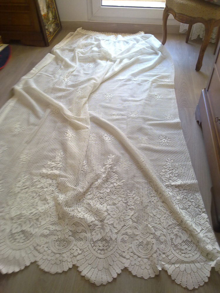 Rideau filet �cru 170 cm * 225 cm 0 Clichy (92)