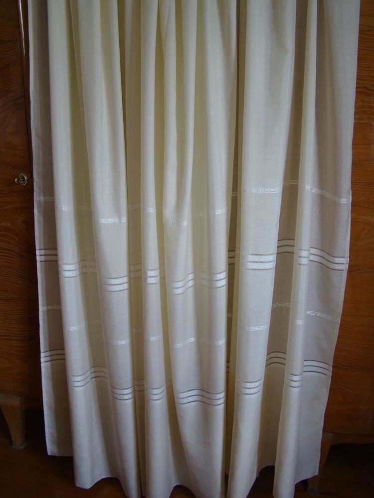 Rideau Voilage H. 3 m x L.3 m Broderie jour Venise NEUF
80 Gargenville (78)