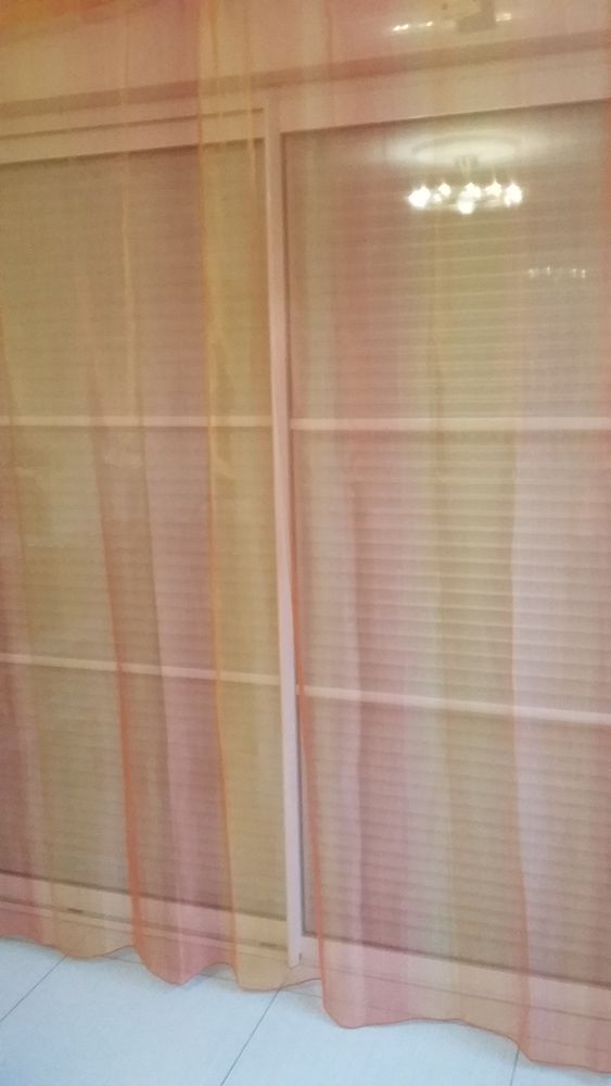 Rideau voile couleur feu 75 Pac� (35)