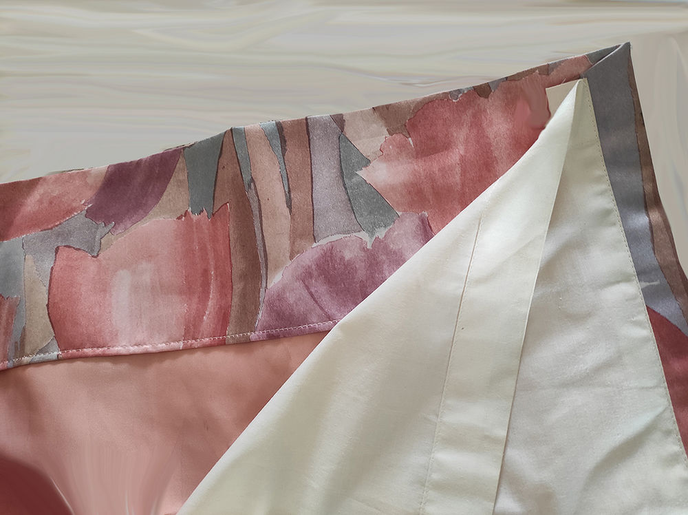 Rideaux ameublement satines enti�rement doubl�s... 25 Bassan (34)