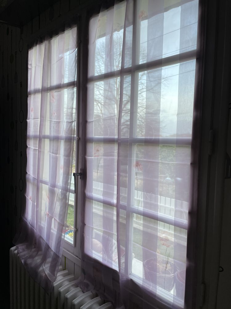 Rideaux voilage rose 10 Poitiers (86)