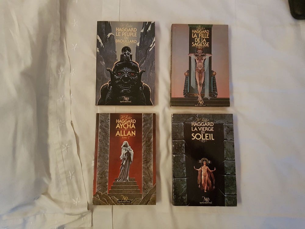 H. Rider HAGGARD - 4 titres ensemble 40 Perpignan (66)