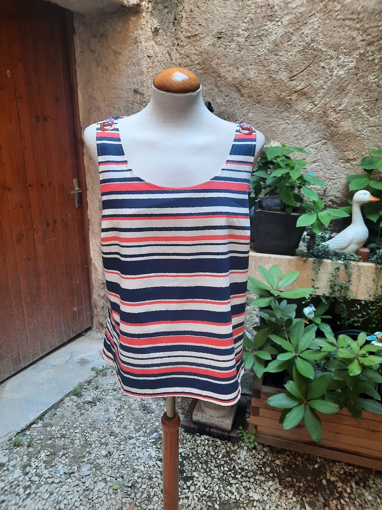 TOP RIVER WOODS RAYE-MARINE-BLANC-ROUGE-R�f.TOP-008 0 L'Isle-sur-la-Sorgue (84)