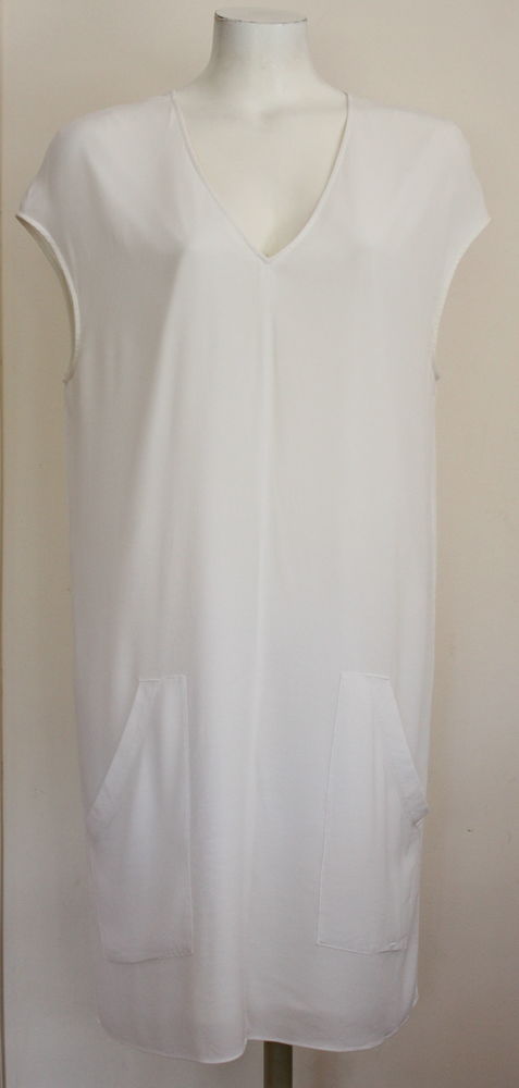 Robe blanche HELMUT LANG T.L 200 Issy-les-Moulineaux (92)