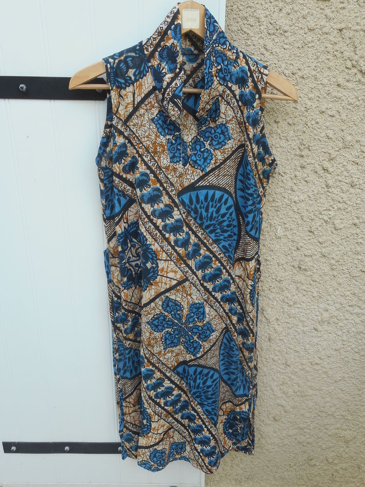 Robe d'été bleu et beige 8 Nieuil-l'Espoir (86)
