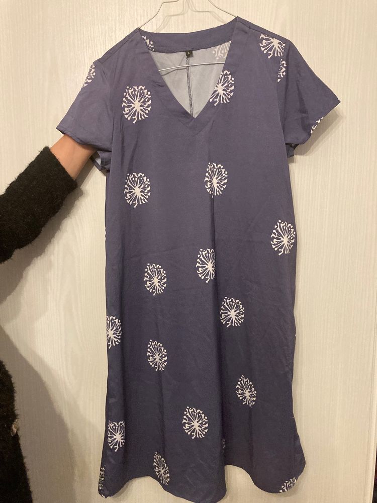 ROBE COURTE DE PLAGE, BLEU, SYNTHETIQUE 0 Di�moz (38)