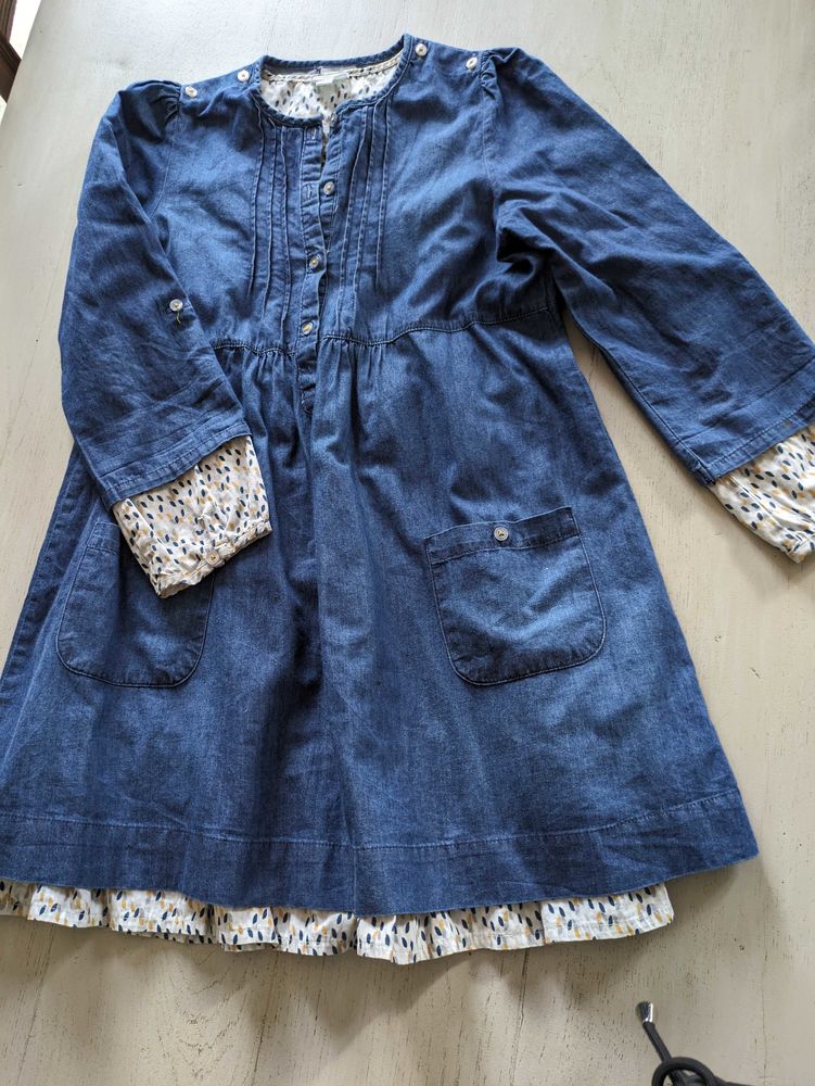 Robe Denim 10 ans, Vert Baudet 5 Nangis (77)