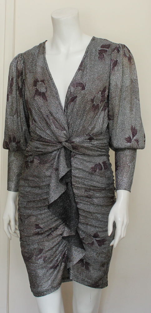 Robe drap�e lurex BA&SH
T.3 soit 40 Fr 90 Issy-les-Moulineaux (92)