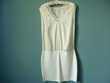 LTC robe femme blanc ecru 36 S TBE Vêtements