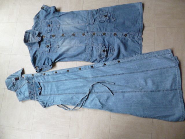 2 robe en jean -  40  et  XXL  - zoe 5 Martigues (13)