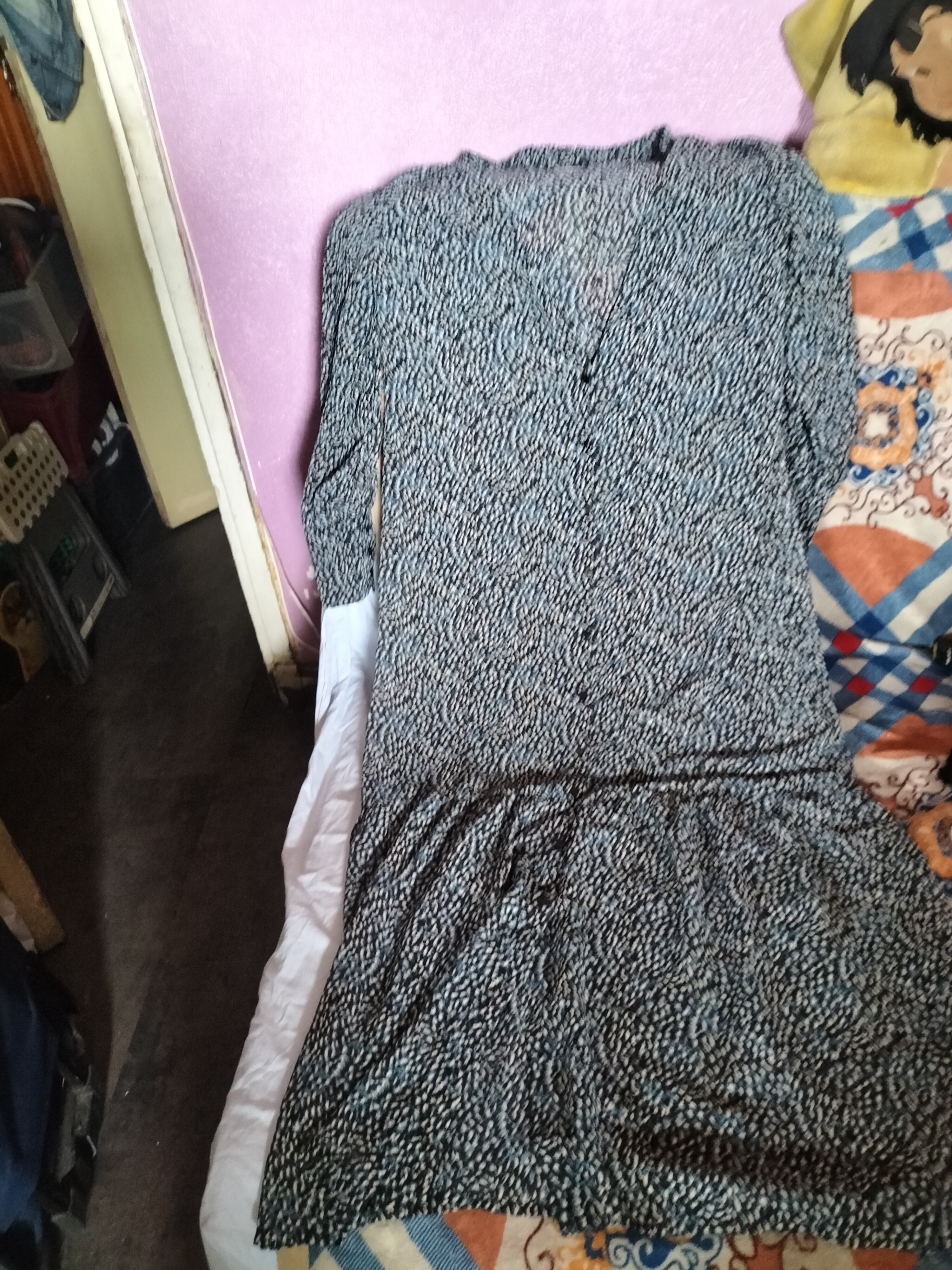 Robe longue cama�eu manches 3/4 taille 48 tr�s bon �tat 7 Cachan (94)