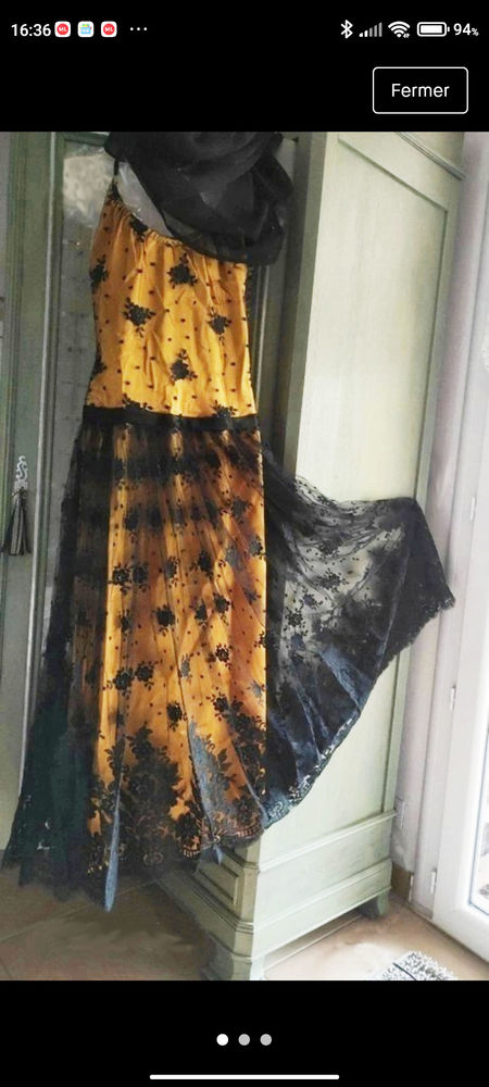 Robe longue dentelle 40 Bassan (34)