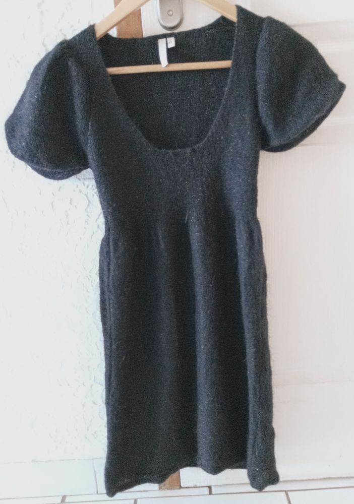 robe mi-longue manches courtes noir mohair taille XS iro neuf 22 Mandelieu-la-Napoule (06)