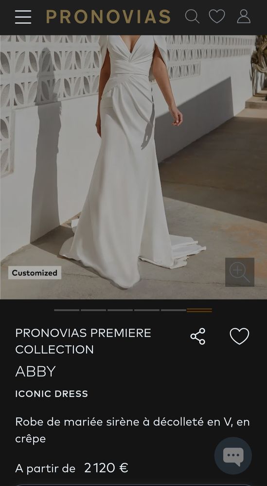 Robe de mari�e 700 Pfaffenheim (68)