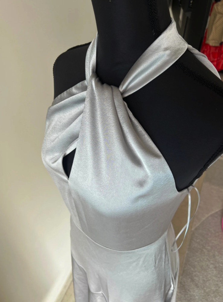 Robe midi satin�e ted baker ? Twist Neck ? taille s ? neuve 159 Nice (06)