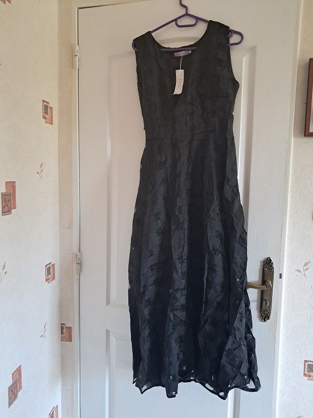 Robe Noir XL gothique soir�e cosplay wensday beetlejuice fil 19 F�ves (57)