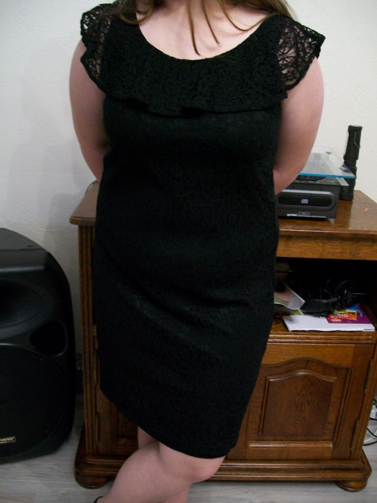 robe noire taille 42 9 Chadurie (16)