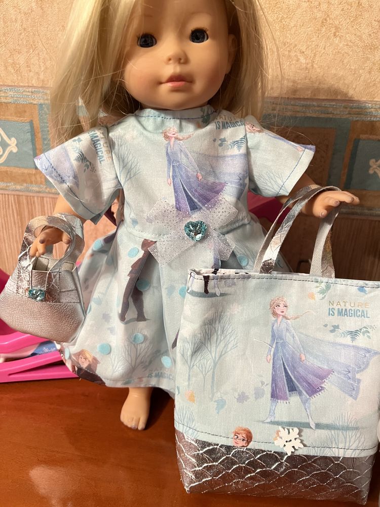 Robe reine des neiges pour poup�e corolle de 36 cm 16 Osny (95)
