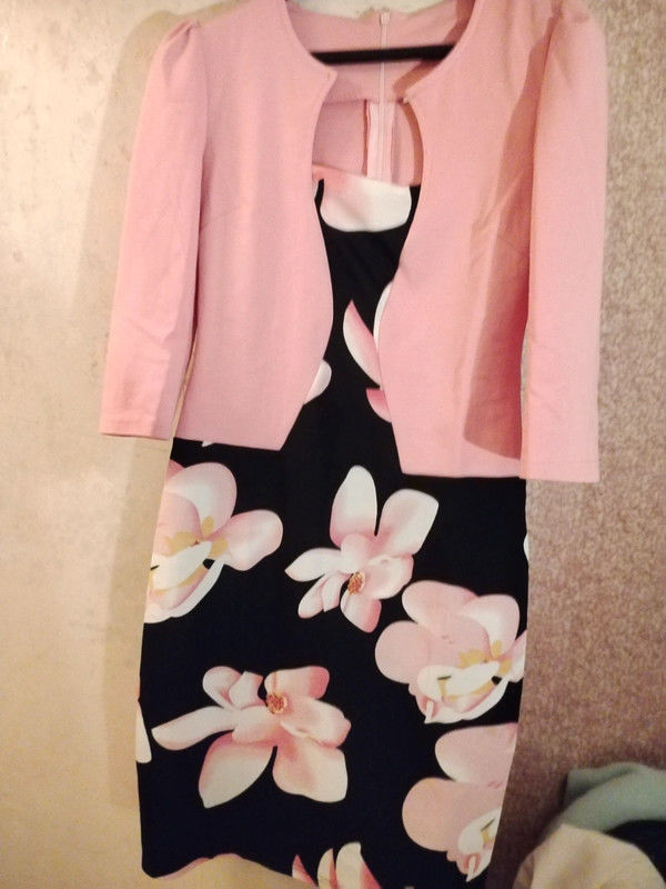 Robe rose manche 3/4 4 Alen�on (61)