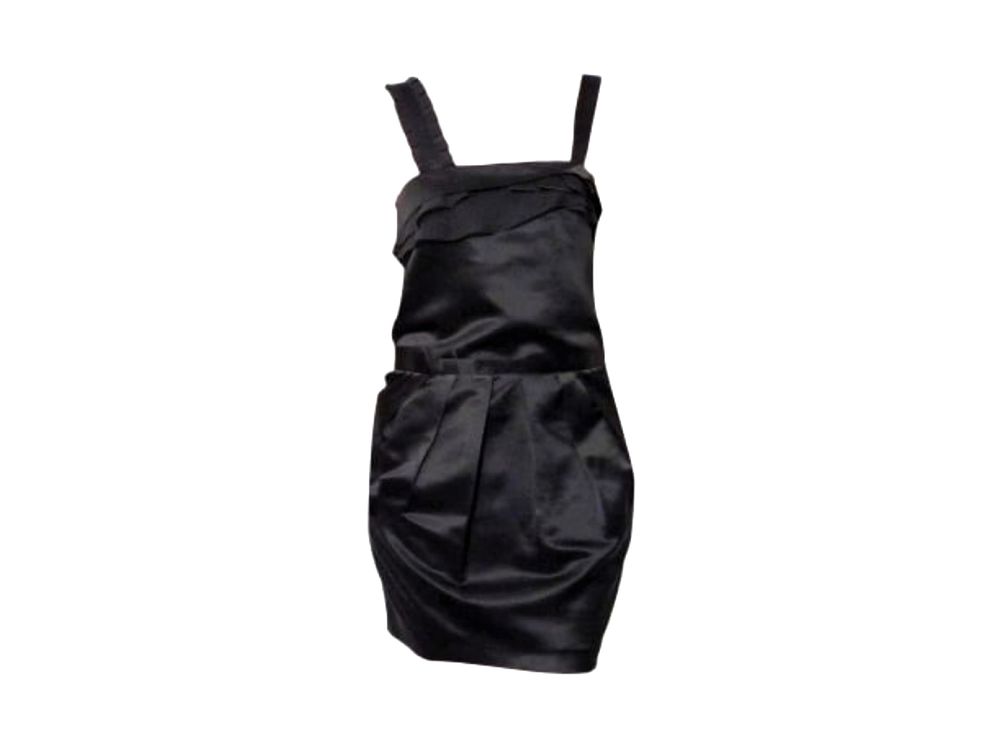Robe en 100% Soie Anthracite � Bretelles- Ath� Vanessa Bruno 165 Paris 15 (75)