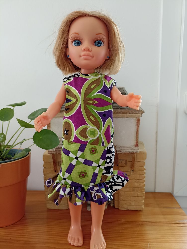 Robe Soumaya pour poup�e Nancy 6 P�rigny (17)