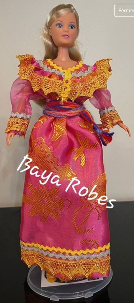 Robe traditionnelle kabyle pour poup�e 22 Rosny-sous-Bois (93)