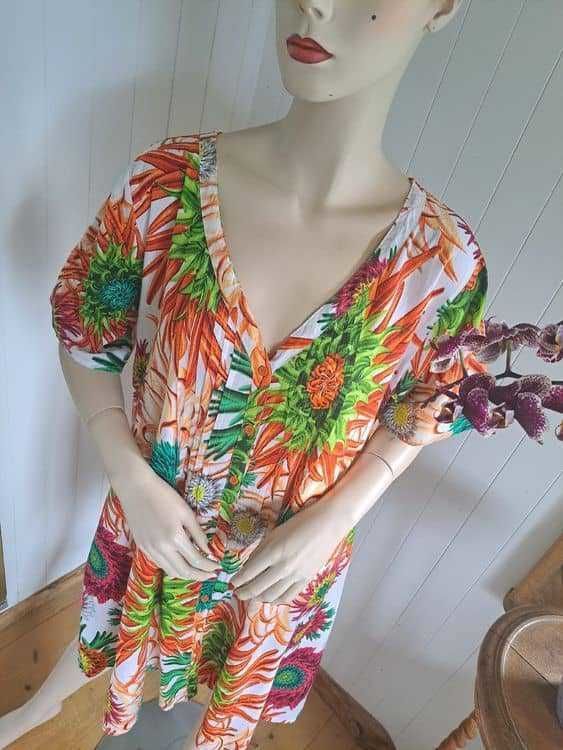 Robe tunique vintage INDIA emporium taille XL 42/44 27 Guadeloupe (97)