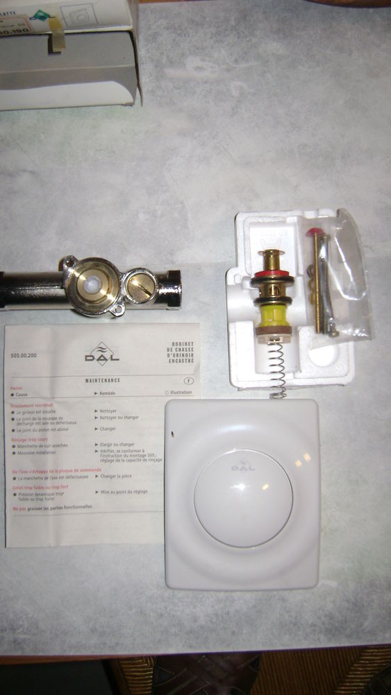 Robinet de chasse pour urinoir 10 La Madeleine (59)