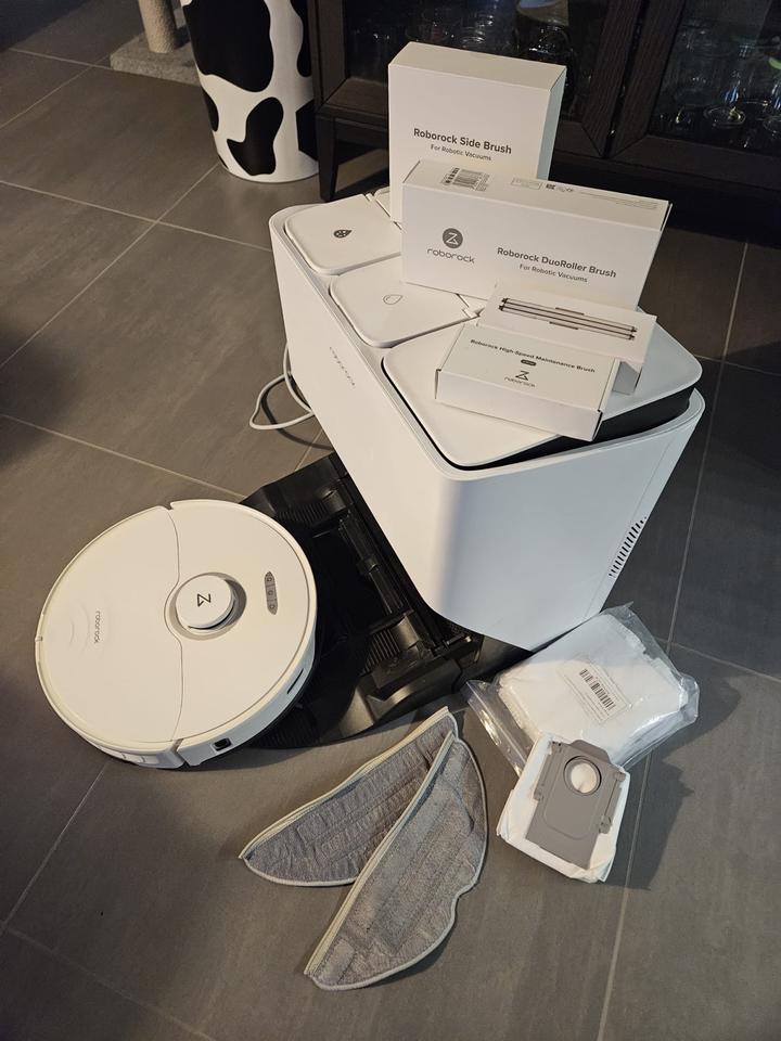 Robot aspirateur et laveur Roborock S8 Pro Ultra blanc 750 Tence (43)