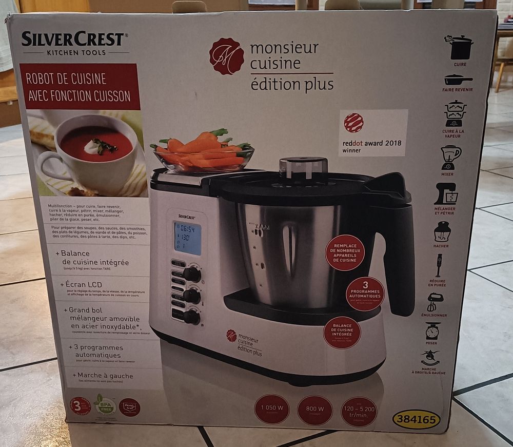 ROBOT CUISINE SILVERCREST Monsieur Cuisine �dition plus 270 Wavrechain-sous-Denain (59)