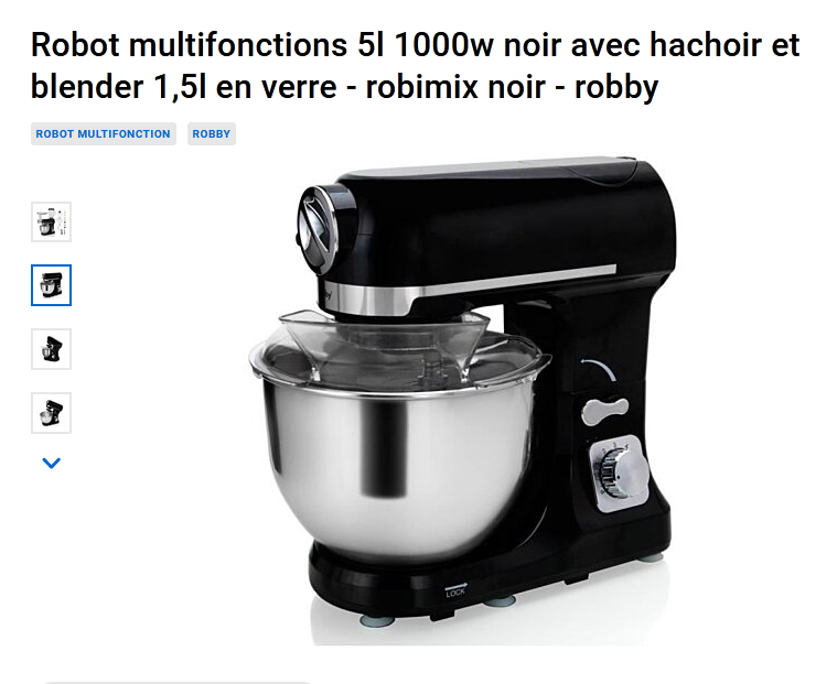 Robot cuisine 100 Sainte-Verge (79)