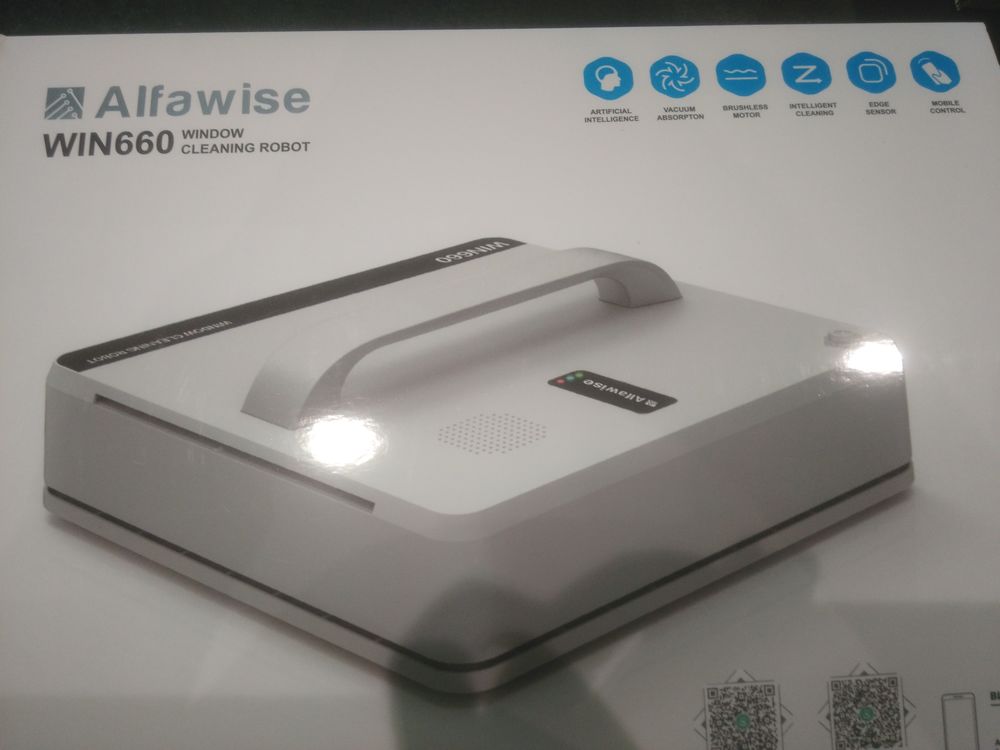  robot lave vitres ALFAWISE servi 3 fois 149 Maing (59)