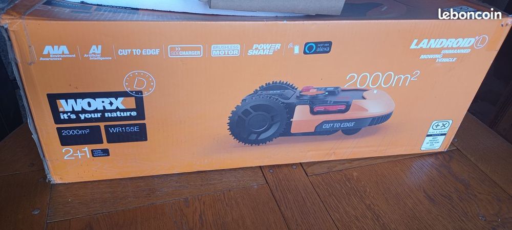 ROBOT  TONDEUSE  WORX  2000M2 400 Pleugriffet (56)