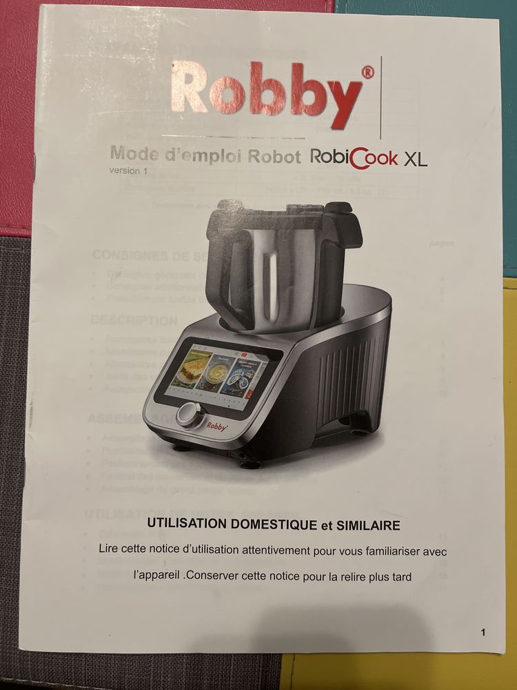 Robot wifi 700 recettes 200 Louvres (95)