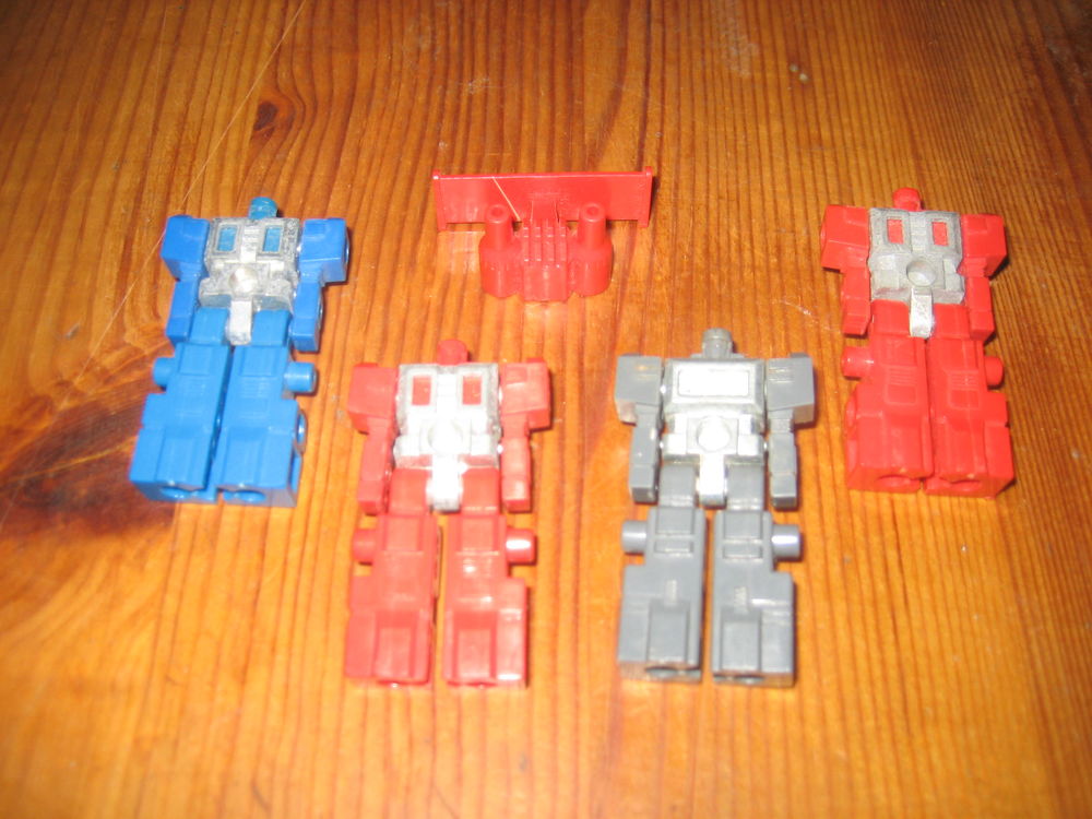 lot 4 robots ROBOTECH BLOCKMAN ceji tonka takara 1984 25 C�zy (89)