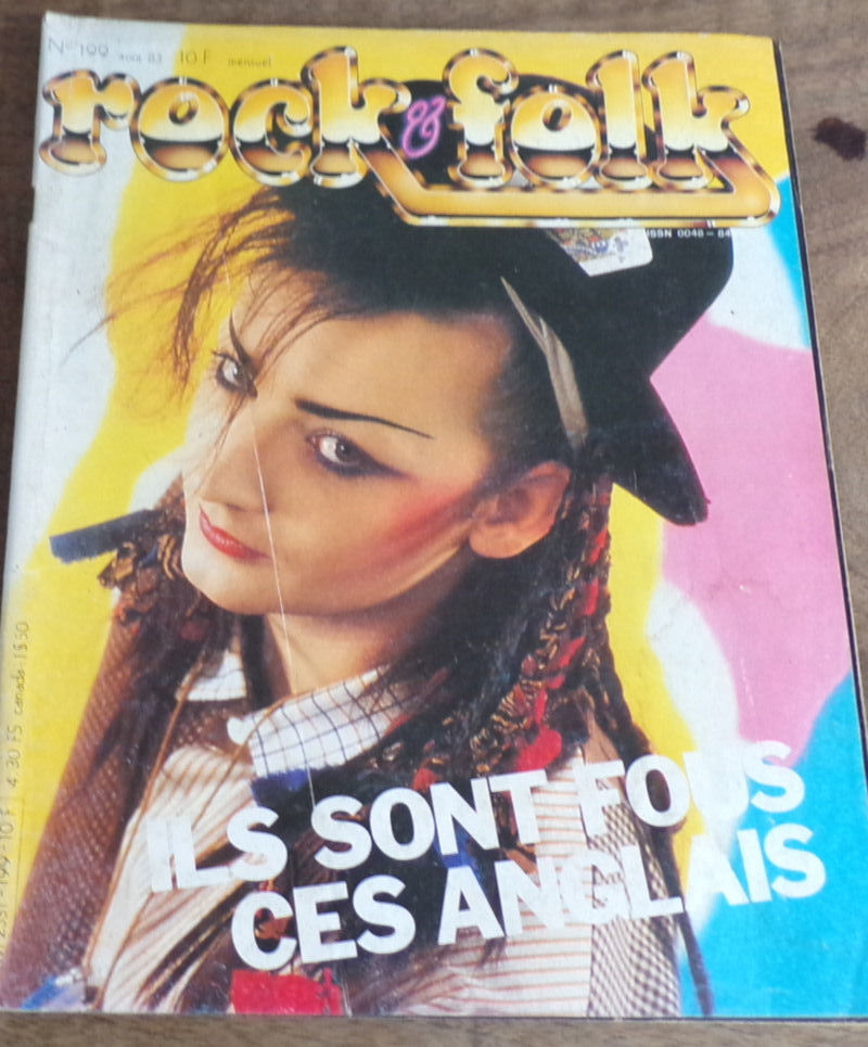 Rock & Folk revue n� 199 Boy George 5 Laval (53)