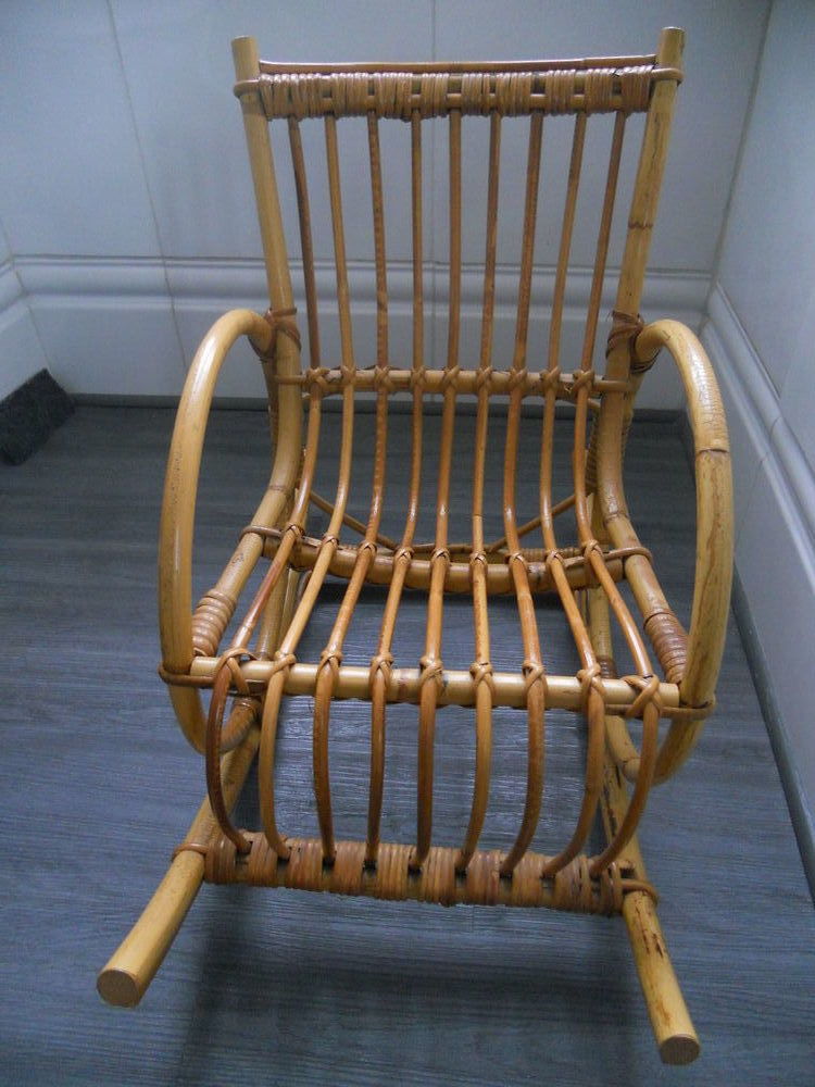 ROCKING CHAIR en ROTIN pour ENFANTS - 50 Vend�me (41)