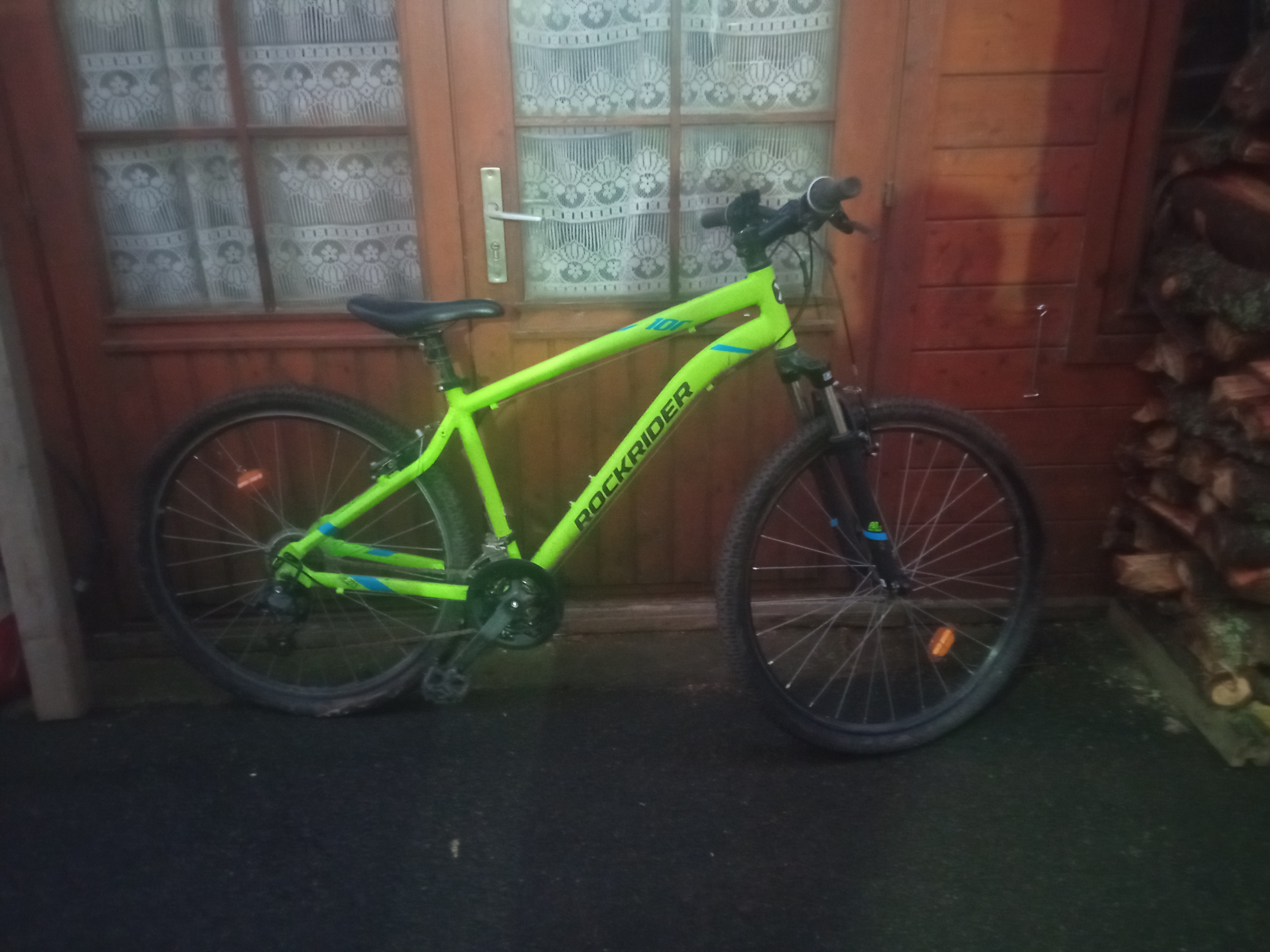  un VTT Rockrider de couleur jaune 160 Plon�is (29)