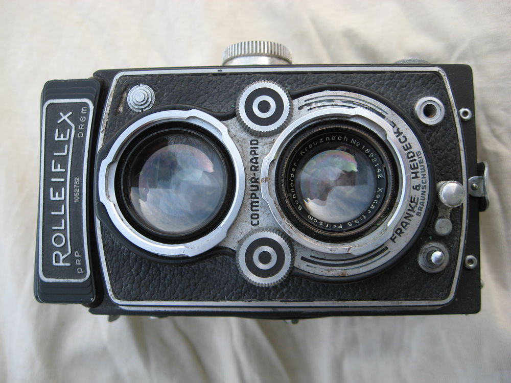 Rolleiflex 6x6 biobjectif Xenar 75mm f3,5 argentique 275 Perpignan (66)