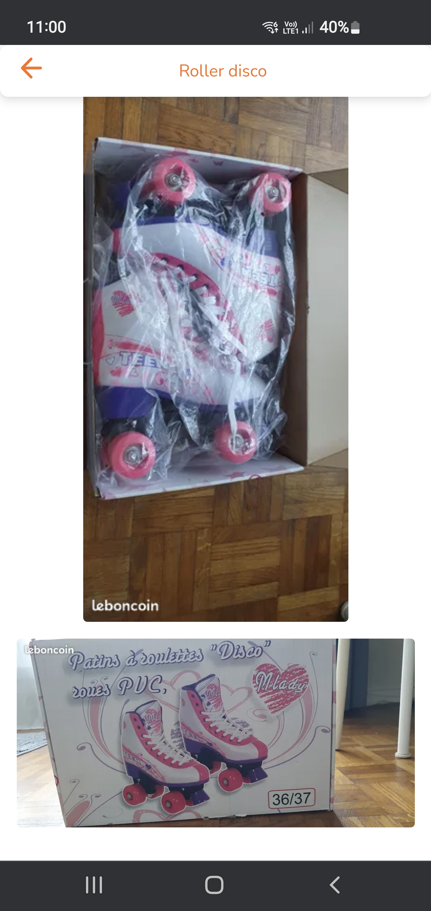 Roller disco femme
50 Saint-Maur-des-Foss�s (94)