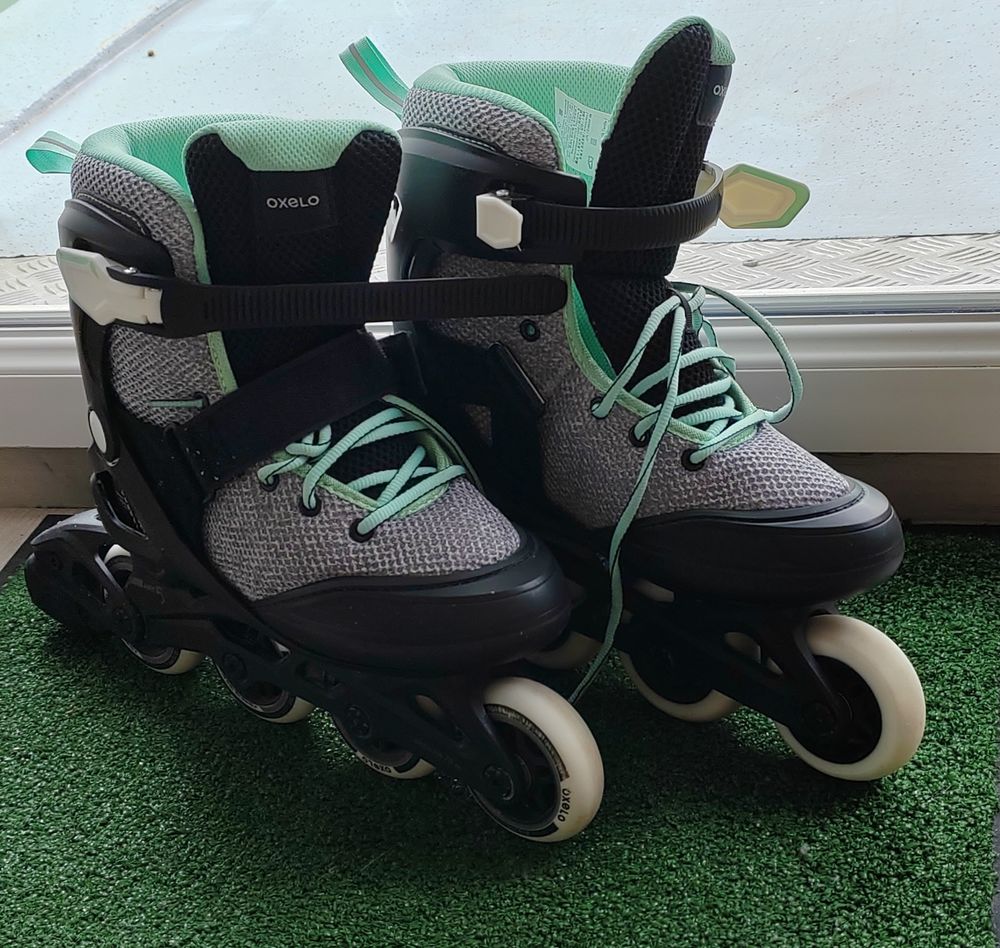 Roller Femme Taille 38 Oxelo (Decathlon) tr�s peu utilis�s 35 Cran-Gevrier (74)