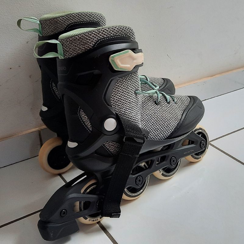 Rollers FIT100 Taille 41 76mm Femme Oxelo 35 Ravine des cabris (97)