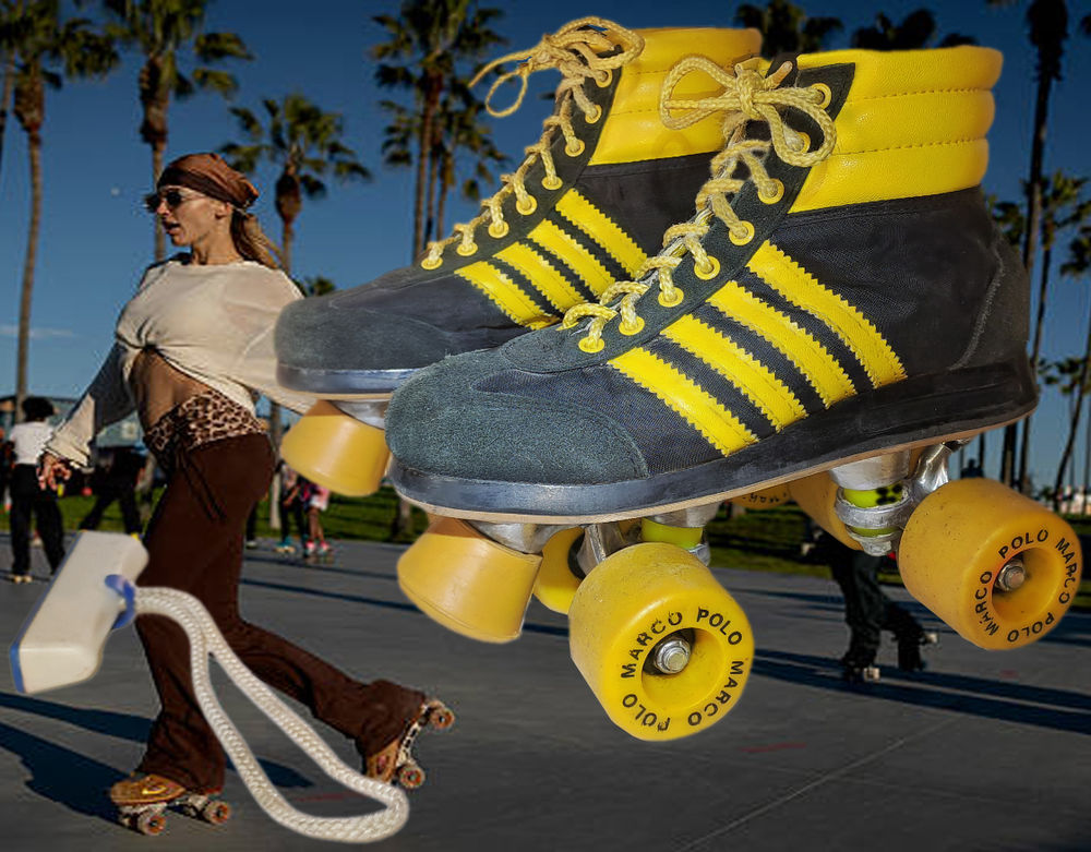 Rollers Quads Vintage Marco Polo - Taille 36/37 69 Gex (01)